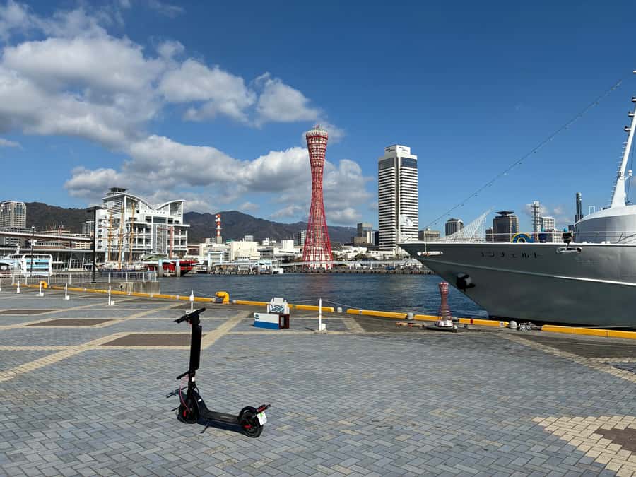 Kobe: Electric Kick Scooter Tour Harbor, Food&Local Life - The Experience: What You Can Expect on the Day