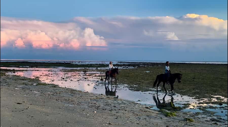 Gili Air: Private Sunrise or Sunset Horse Riding Tour - Key Points