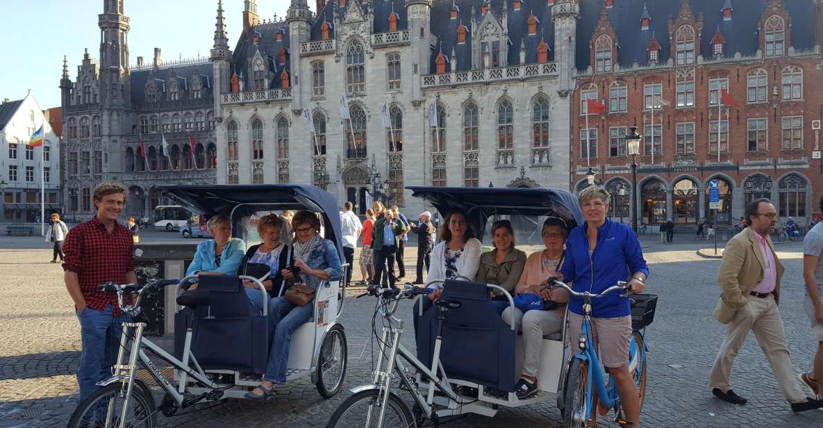 Bruges: Guided Rickshaw Tour - Key Points