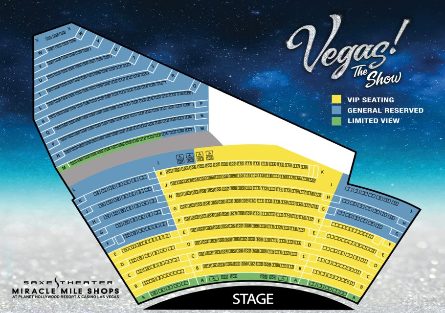 Las Vegas: Vegas! The Show Ticket - A Close-Up Look at Vegas! The Show Ticket