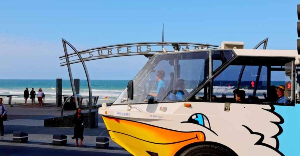 Gold Coast: Aquaduck City Tour and River Cruise - What to Expect During the Tour