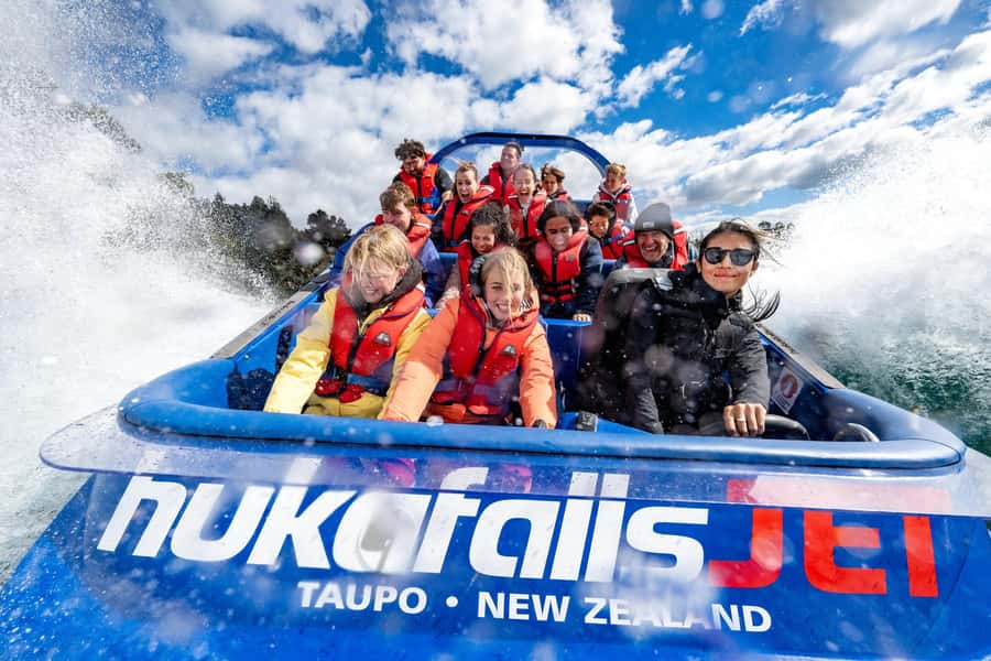 From Rotorua - WAI-O-TAPU - WAIKITE Pool & HUKA FALLS Cruise - An Overview of the Tour