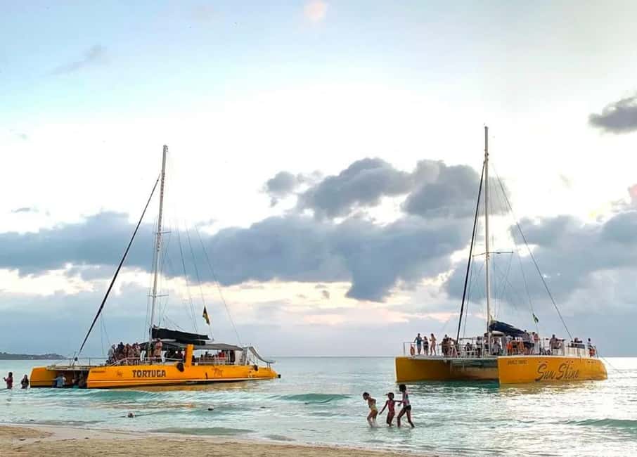 From Falmouth/Ocho Rios: Negril Beach and Catamaran Cruise - Key Points