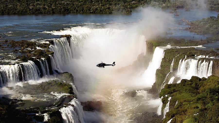 Helicopter Ride Over the Iguazu Falls - Admission Ticket - What the Flight Looks Like