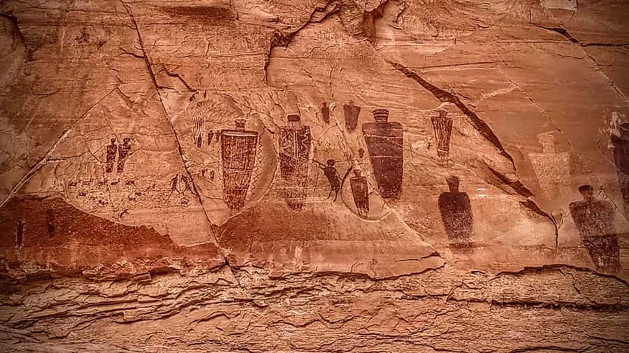 From Moab: 1-Day Horseshoe Canyon Exploration - The Star of the Tour: The Great Gallery