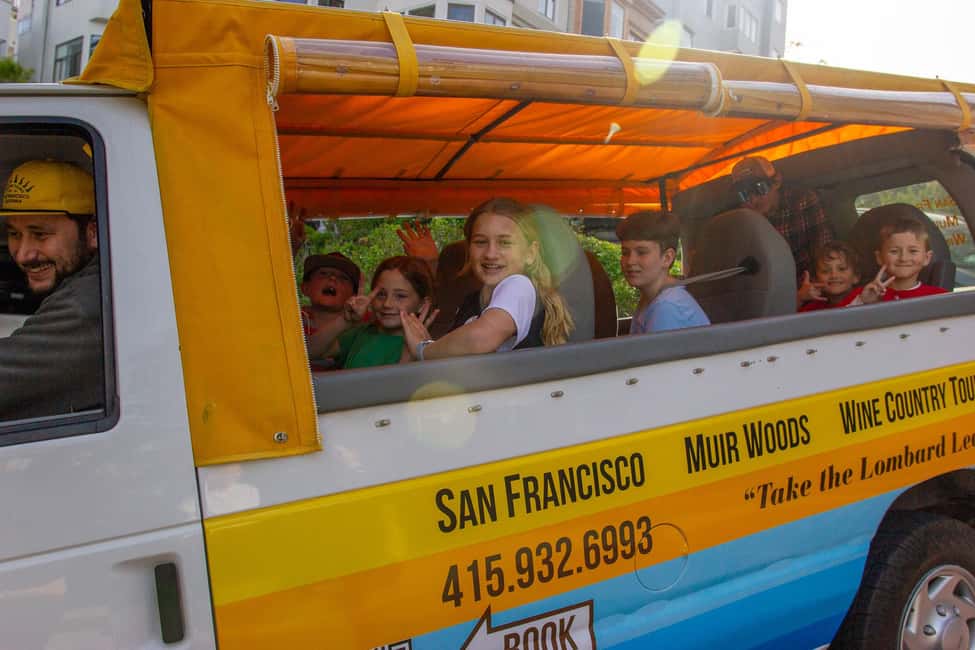 San Francisco: Private Minibus City Tour, Hotel Pick Up - A Closer Look at the Itinerary  