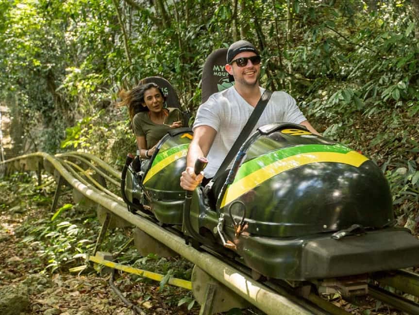 Jamaica Bobsled and Zip Line Adventure Tour - Key Points