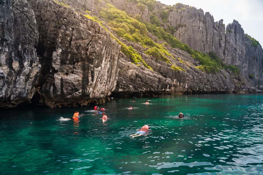 Koh Samui: Ang Thong Marine Park Kayak & Snorkel (16 Max) - Lunch on Koh Phaluay