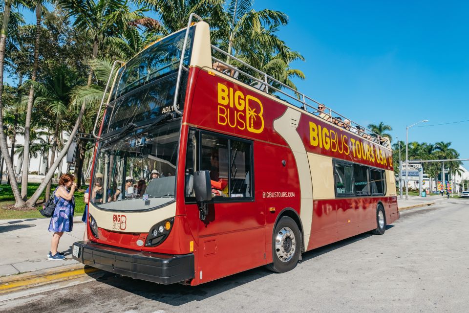 Miami: Panoramic Open-Top Bus Tour & Biscayne Bay Cruise - Key Points