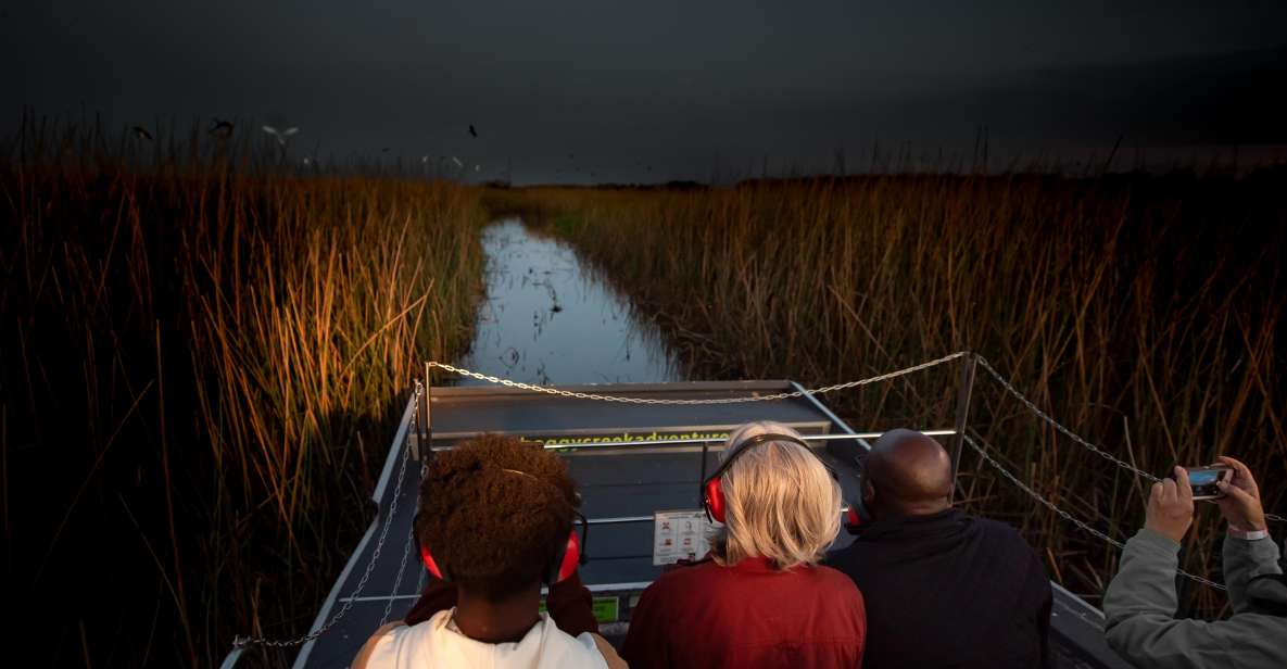 Kissimmee: Boggy Creek Airboats Adventures Night Tour Ticket - More Details on the Tour
