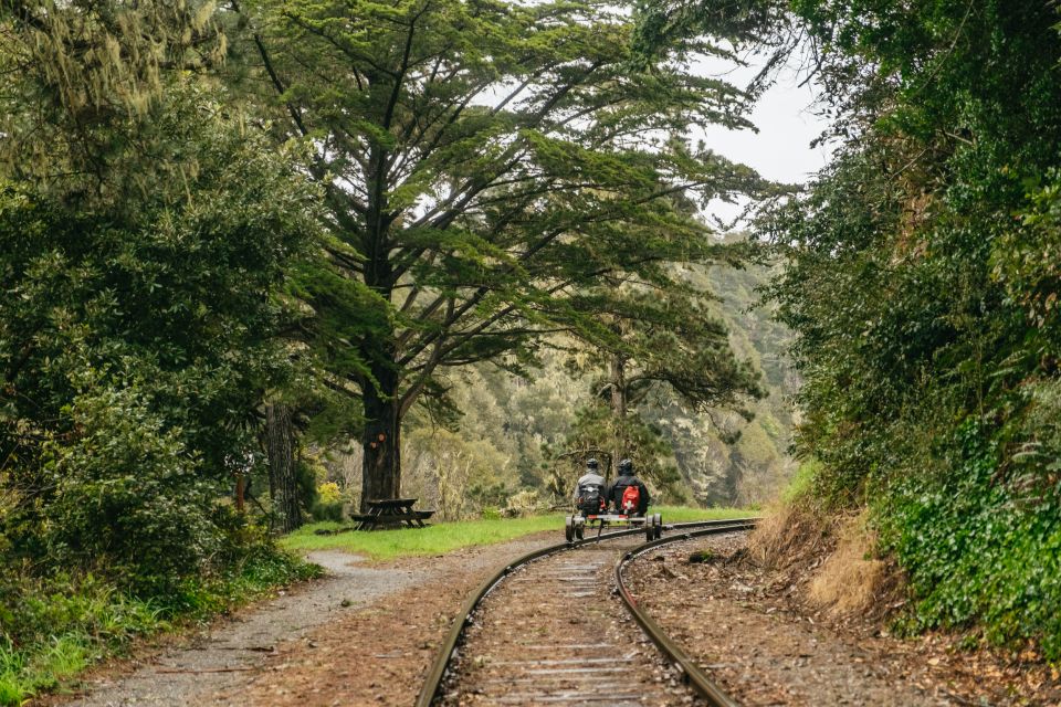 Mendocino County: Pudding Creek Railbikes - The Practical Side: What’s Included and What to Know