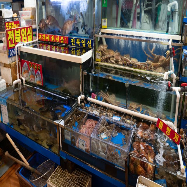 Seoul: The Biggest Sea-food Noryangjin Market Food Tour - The Meal: A Memorable Seafood Feast