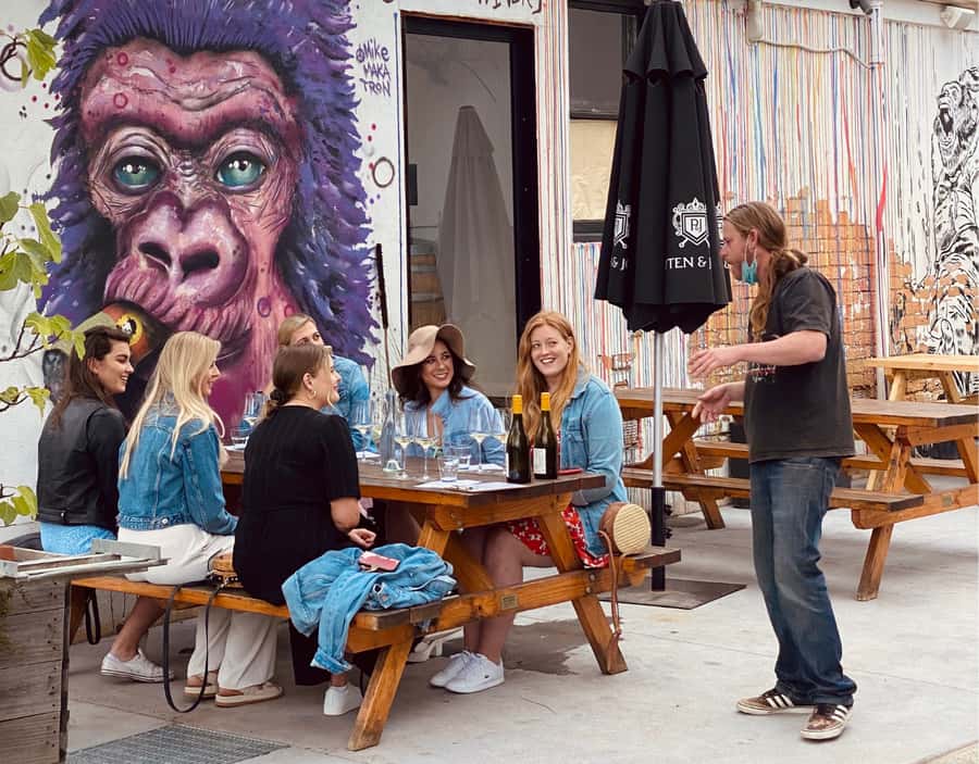 Melbourne: Yarra Valley Wine, Choc, Farm Fresh, Gin Tour - Lunch Break at Hubert Estate