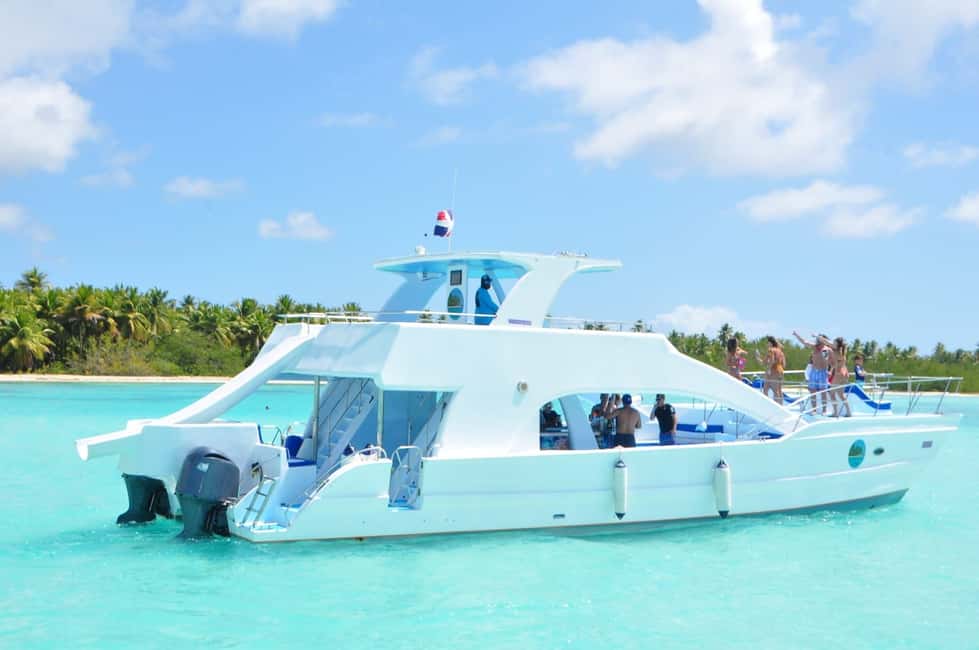From Los Melones: Saona Island Day Trip with Lunch - Transportation, Timing, and Group Size