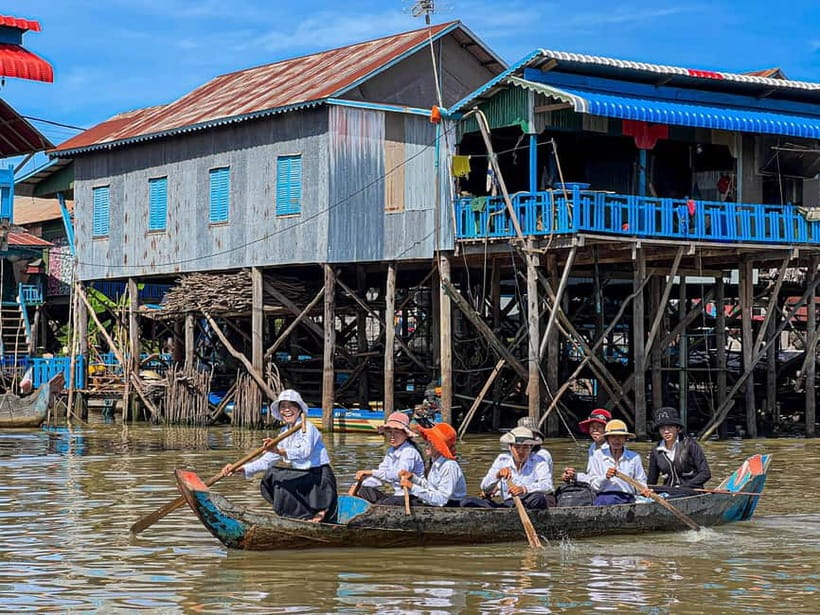 Kulen Mountain Tour with Kampong Phluk Floating Village - Kampong Phluk Floating Village: A Glimpse into Aquatic Life