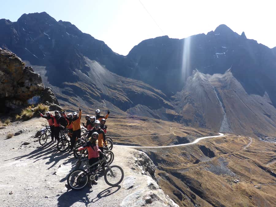 From La Paz: The World's Most Dangerous Road Biking Tour - Transition to the True Death Road