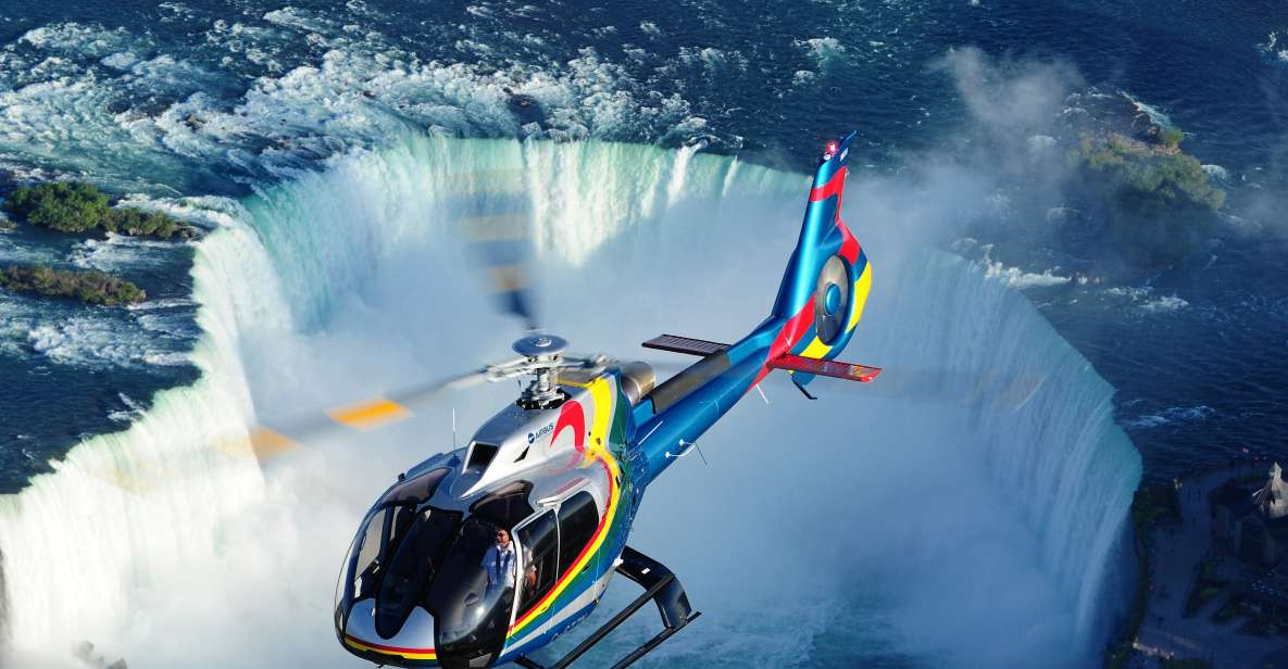 Niagara Falls USA: Boat Tour & Helicopter Ride with Transfer - Discover Niagara Falls from Every Angle: Boat, Helicopter, and Hidden Trails