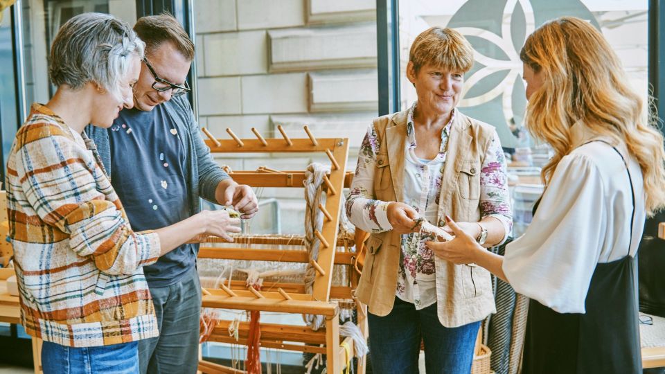 Ljubljana: Interactive Workshop with Experienced Weaver - A Deep Dive into the Ljubljana Weaving Workshop