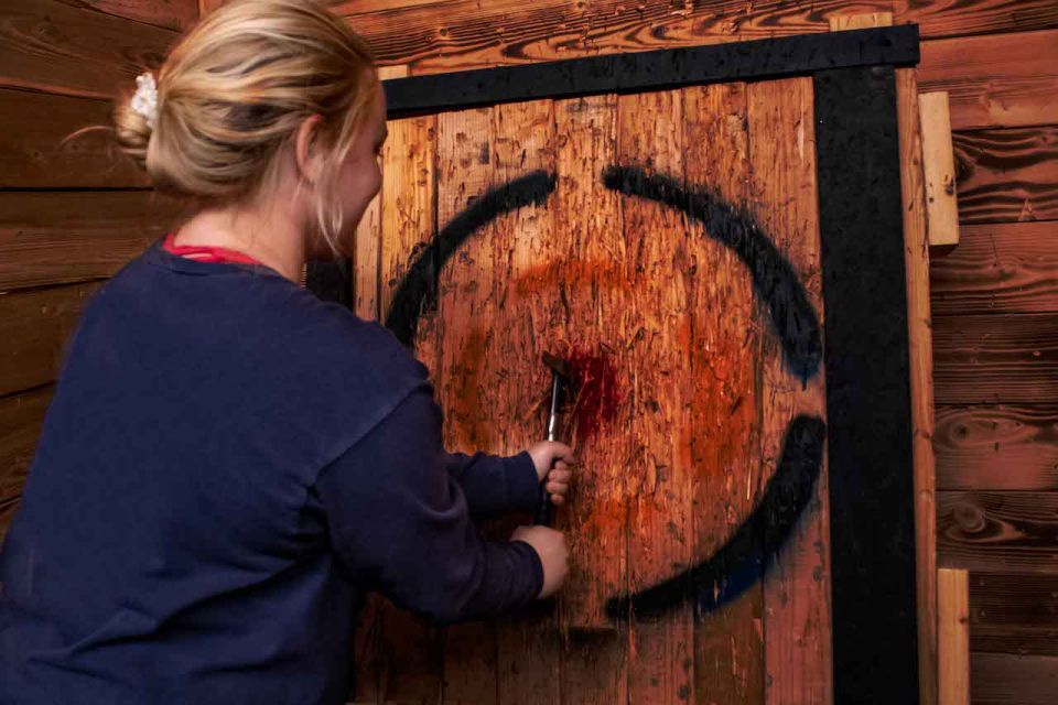 Reno: Axe Throwing Experience (18+) at Grand Sierra Resort - Key Points