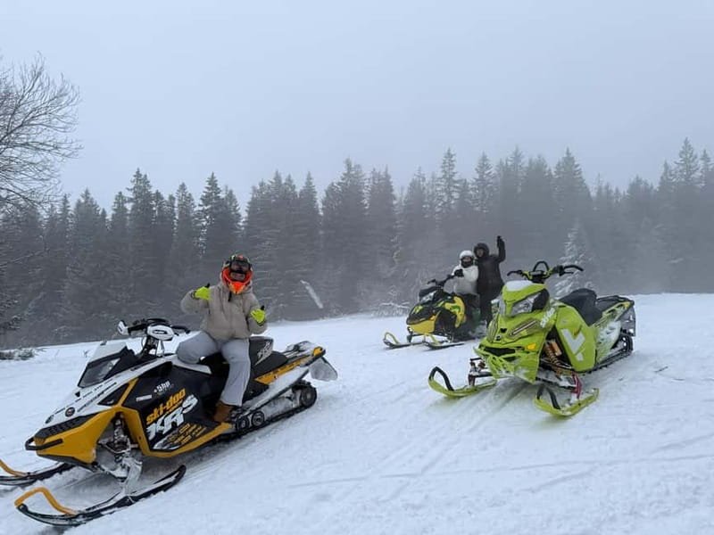 From Krakow: Snowmobile, Zakopane & Chochoowskie Baths - From Krakow: Snowmobile, Zakopane & Chochoowskie Baths — A Full-Day Winter Adventure