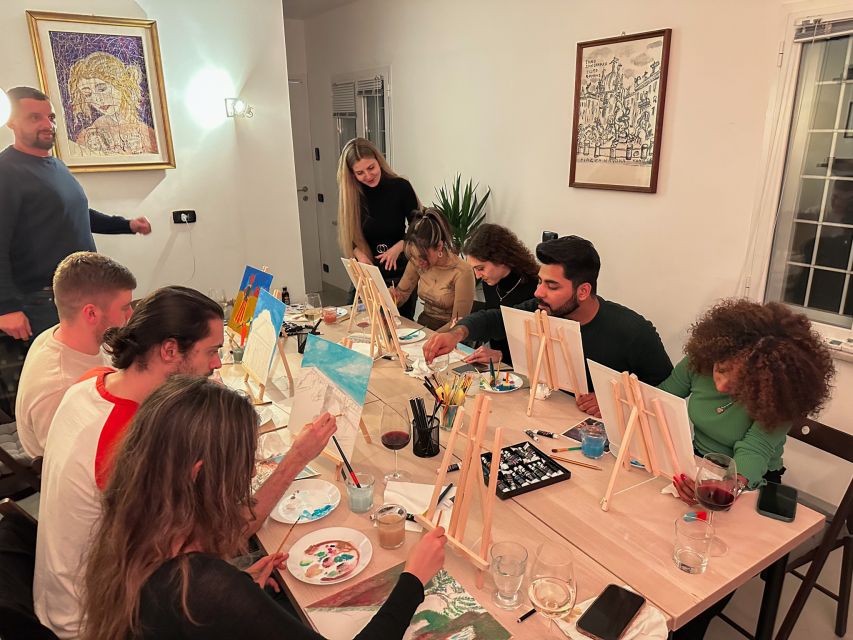 Rome: Painting Class with Unlimited Wine - The Sum Up