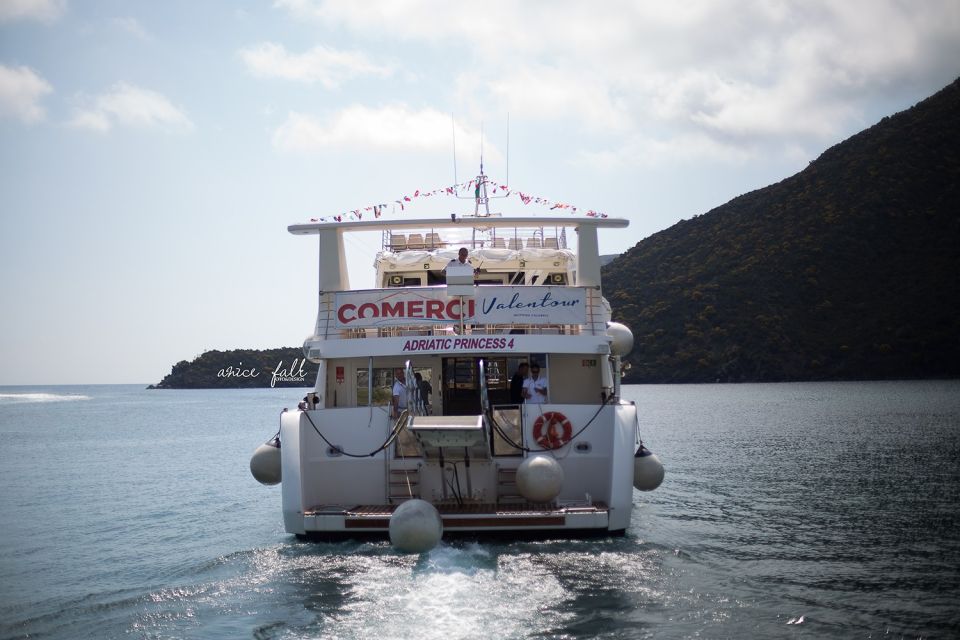 From Tropea: Lipari Panarea Stromboli Night Cruise - An in-depth look at the Aeolian Islands day cruise