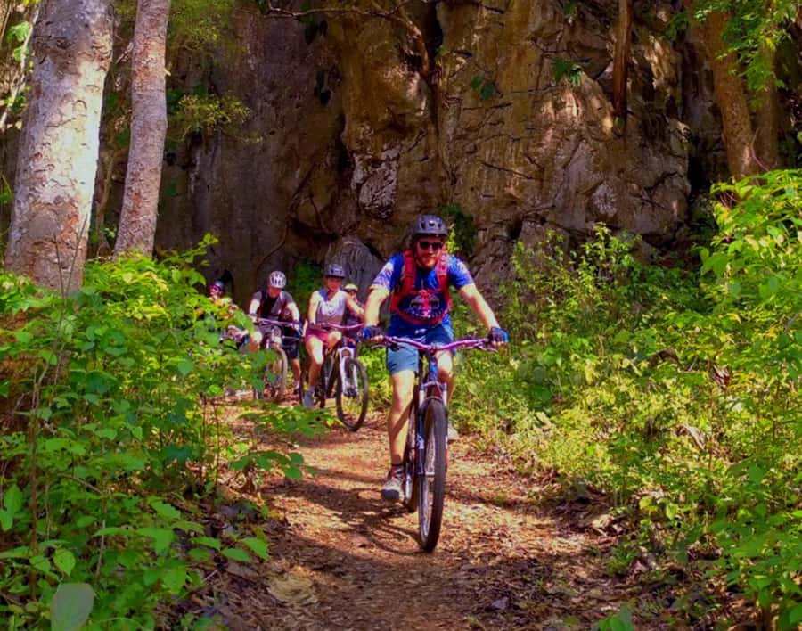 Chiang Mai: 22 km XC Mountain Biking from Sticky Waterfall - Key Points