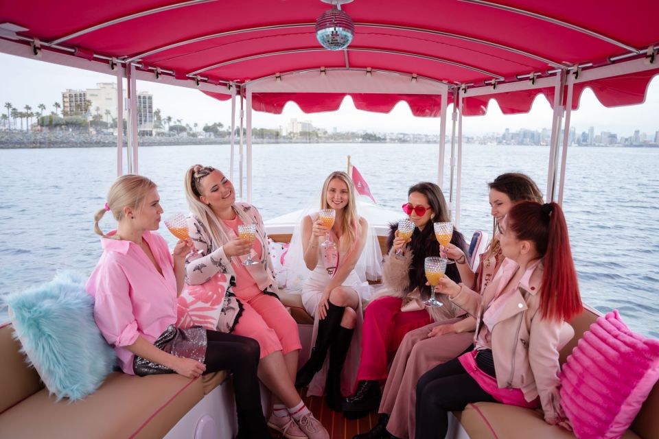 Pink Private Boat Cruise in San Diego! Bachelorette Birthday - Who Will Love This Tour?