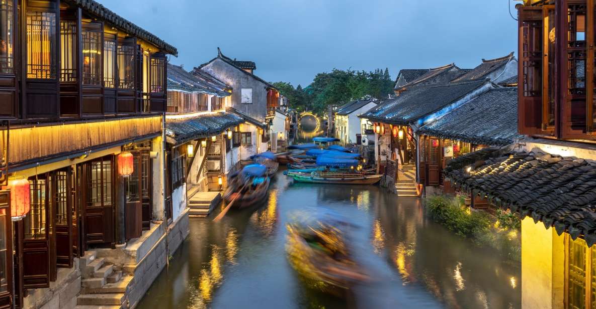 From Shanghai: Private Zhujiajiao Tour with Boat Ride - Key Points: