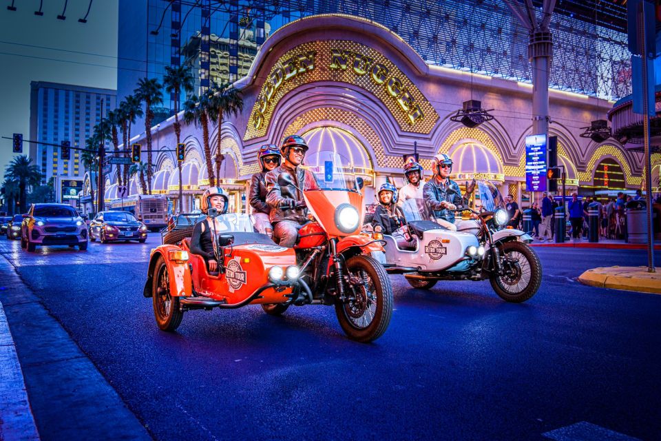 Las Vegas: Private Sidecar Motorcycle Tour of Vegas Strip - Practical Details and Considerations