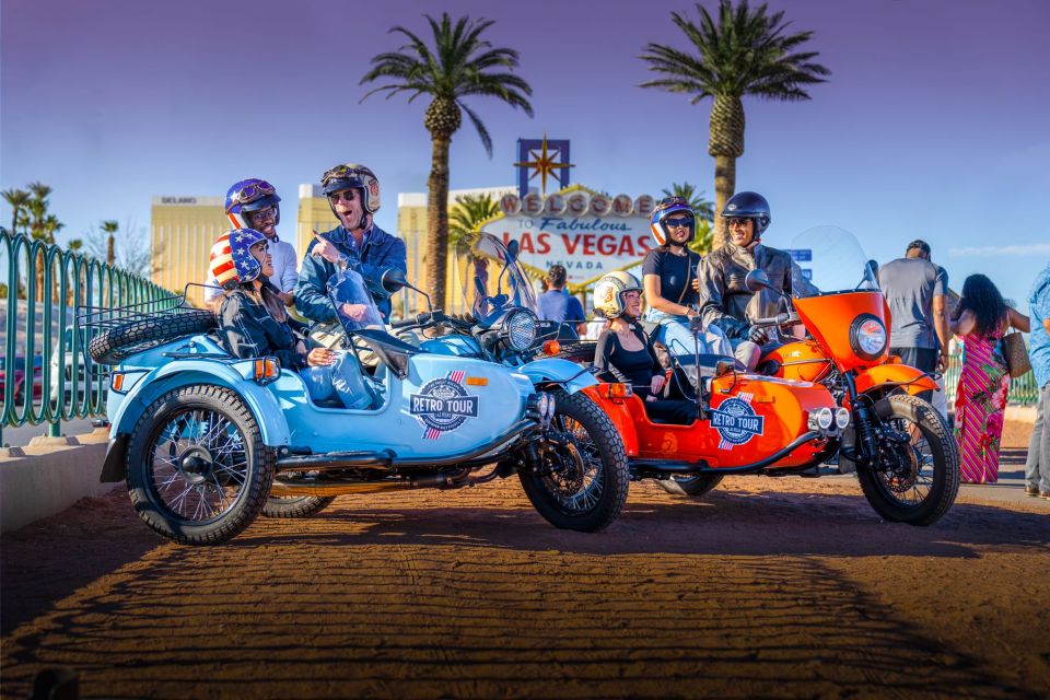 Las Vegas: Private Sidecar Motorcycle Tour of Vegas Strip - What to Expect on the Tour