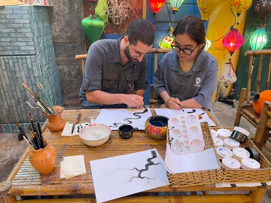 Traditional Painting on Bamboo script class - An In-Depth Look at the Bamboo Painting Class