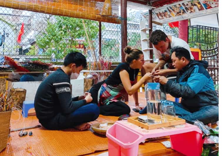 Making the paper flower's experience in Hue - What to Expect from the Paper Flower Making Experience