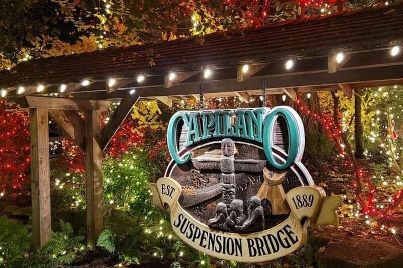 Vancouver Capilano Canyon light&peak of Christmas in Grouse - A Practical Look at the Experience