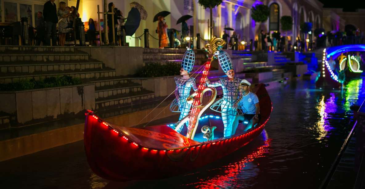 The Land of Legends Night Show & Shopping Avenue - The Itinerary in Detail