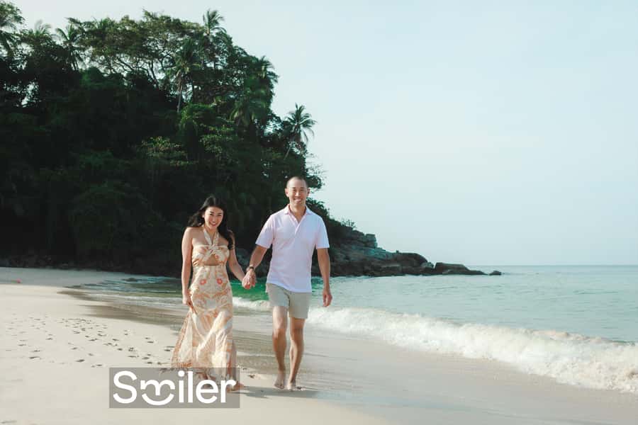 Phuket: couple photoshoot at Surin Beach - What to Expect During the Photoshoot
