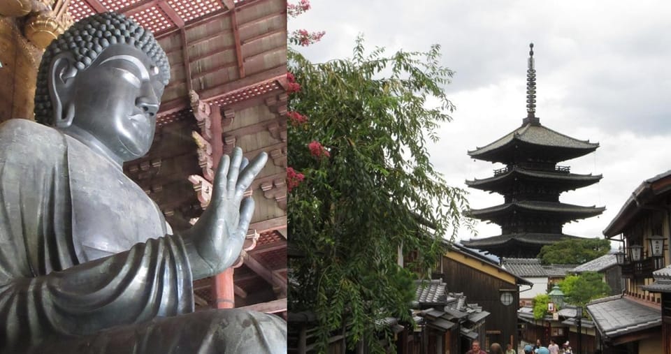 KYOTO-NARA: Giant Buddha Deer Pagoda "Geisya" (Italian, full day) - Transportation and Timing