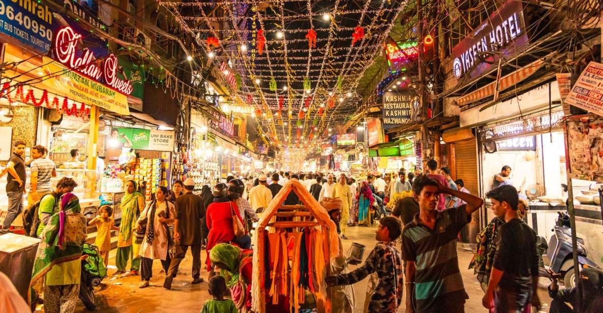 Delhi: Heritage Night Walking Tour with Food Tasting - The Value of a Night Tour in Delhi