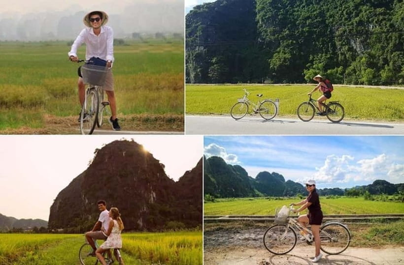 Ninh Binh Day Tour: Hoa Lu, Trang An Mua Cave, Boat Ride - Cycling and Visiting Thai Vi Temple
