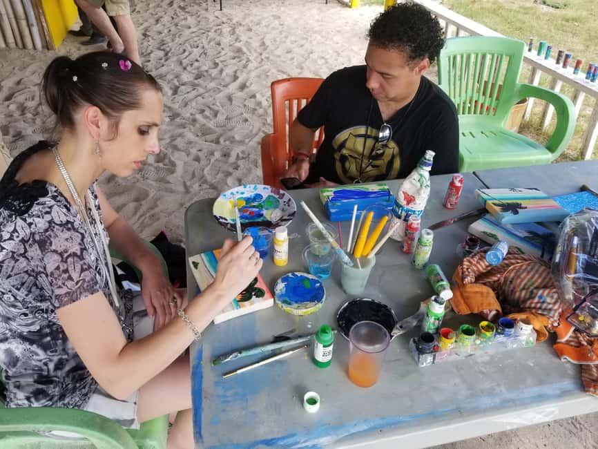 Sip & Paint with lunch on exciting Ffryes Tiki beach Bar - Frequently Asked Questions (FAQs)