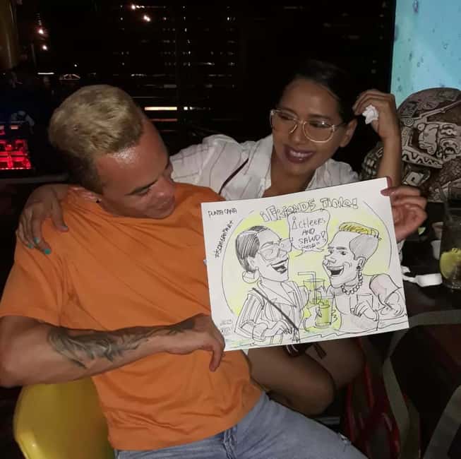 Live Caricature Experience in Punta Cana - The Itinerary and Experience Details