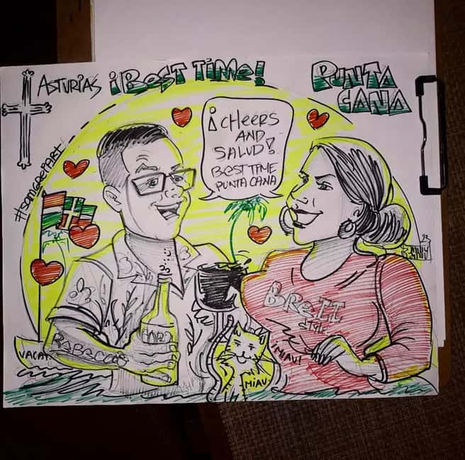 Live Caricature Experience in Punta Cana - Practical Considerations