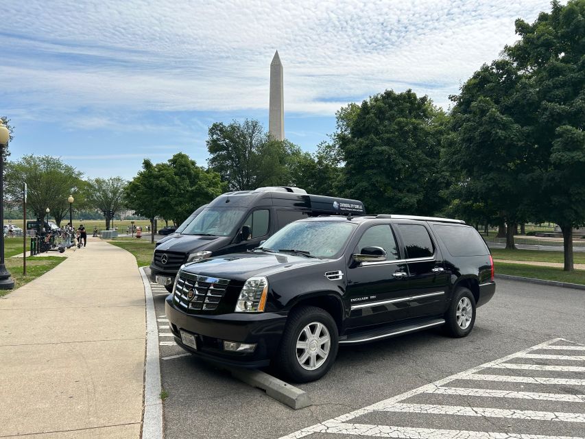 Washington DC: Private Tour with Luxury Vehicle - Transportation and Practical Details