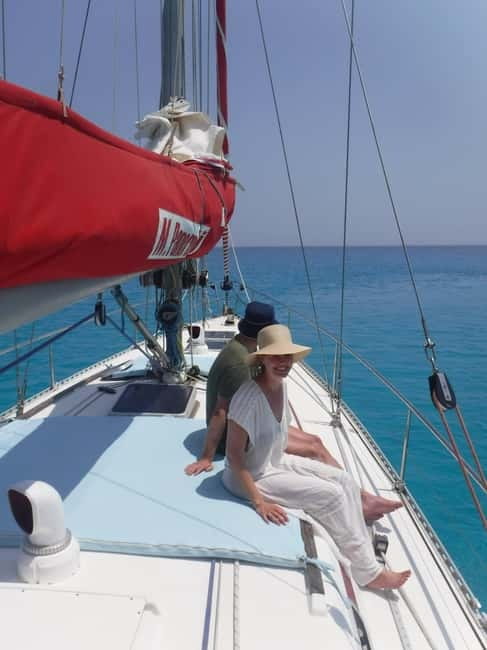 Rhodes: Sailing Yacht Cruise with Food & Drinks (SmallGroup) - Key Points