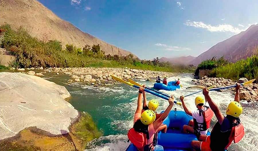 From Lima | Lunahuana River Rafting | Adventure in Canete - Key Points