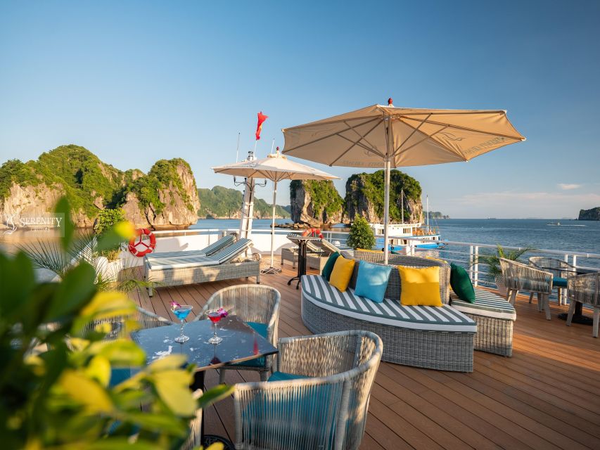 Lan ha Bay 5star cruise day trip, kayaking, swimming, bike - Why the Cruise Excels