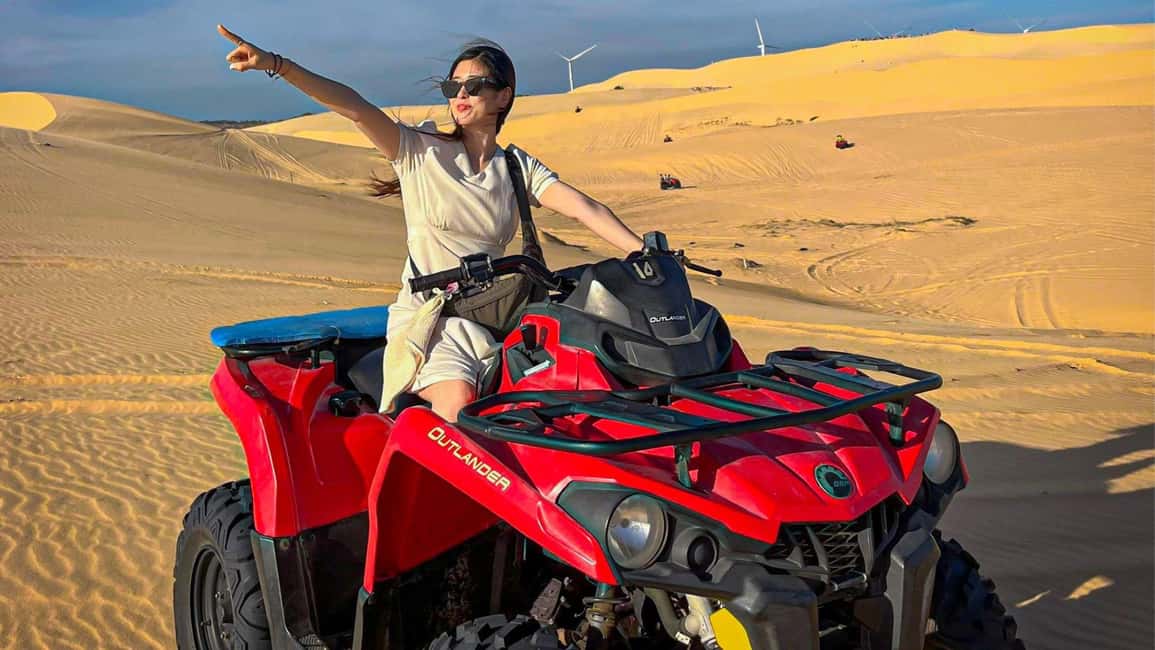 Mui Ne : White Sand Dunes Quad Bike (ATV) Rental Service - Good To Know