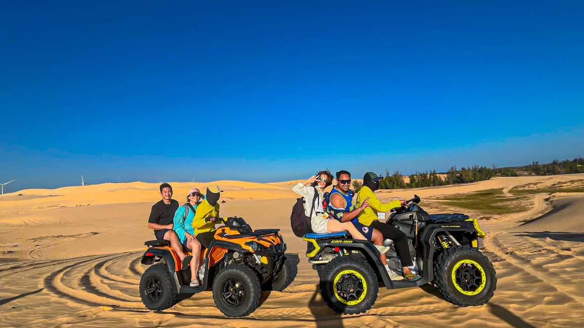 Mui Ne : White Sand Dunes Quad Bike (ATV) Rental Service - The Experience in Detail