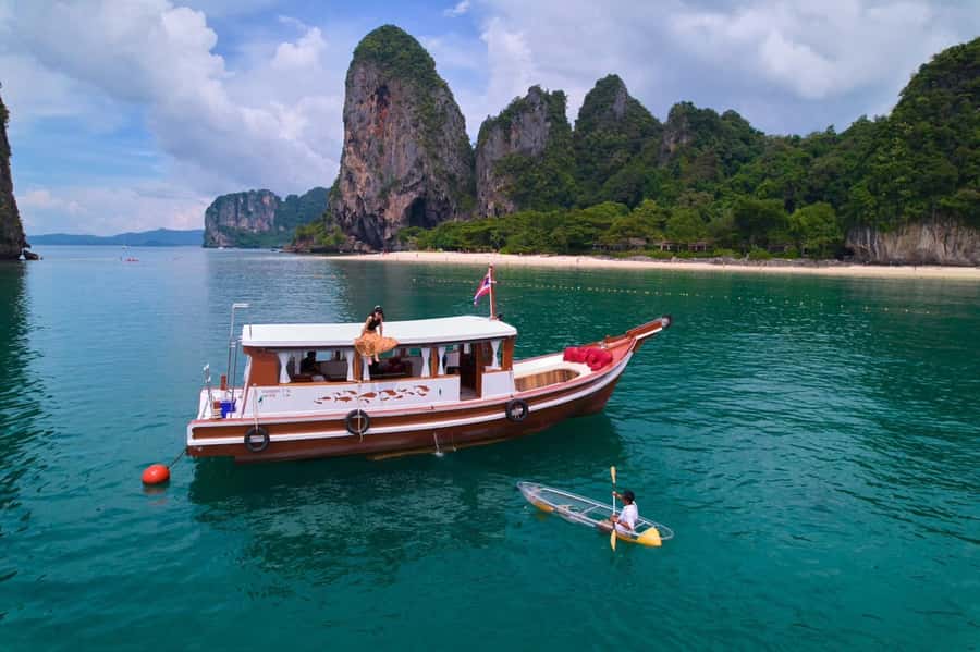 Krabi Private Sunset Tour by a Boutique Luxury Boat - Key Points