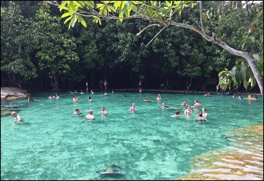 Krabi Tiger cave , emerald pool, hosspring waterfall jungle - Introduction to the Tour Experience